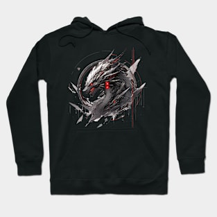 Mecha Tier Tiger Wolf Fuchs Pferd Cyborg Hoodie